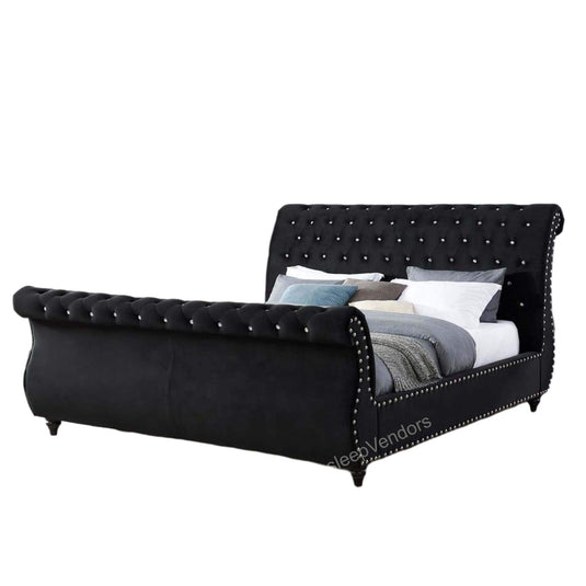 Swan Chesterfield Bed Frame