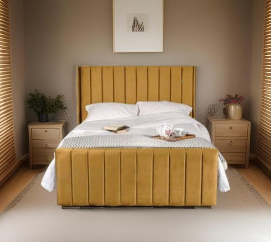 Elisa Winged Line Bed